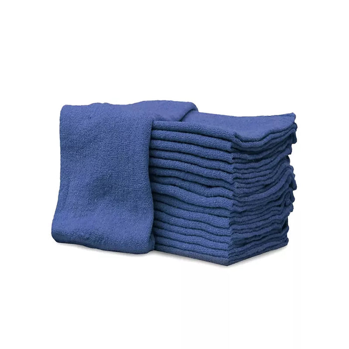 Blue Shop Towels - 13 x 14 Buy Bulk in Wholesale