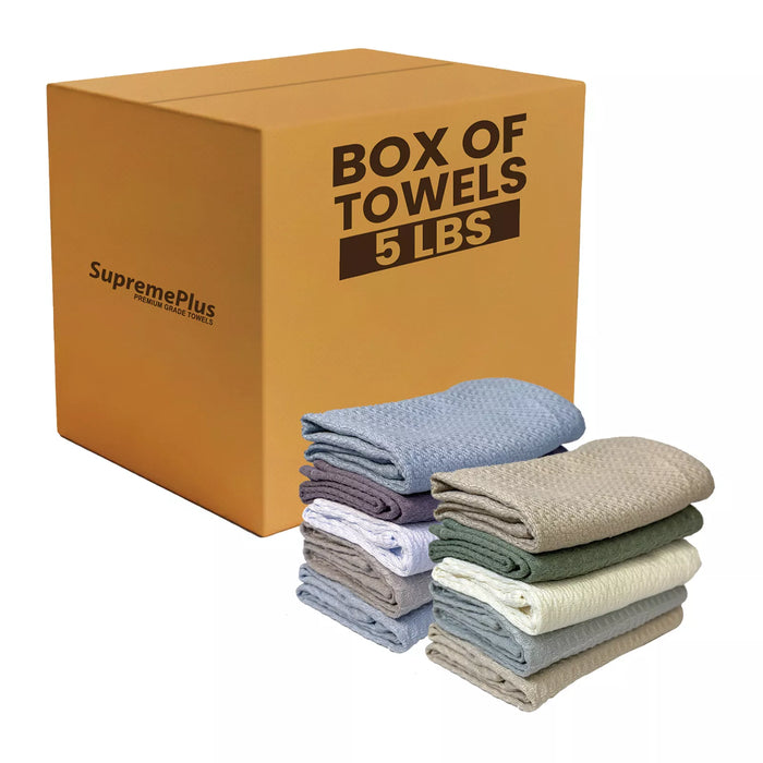 New 100% Cotton Heavy-Duty Towel Rags - Bulk Buy