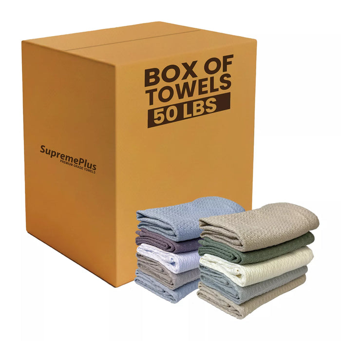 New 100% Cotton Heavy-Duty Towel Rags - Bulk Buy