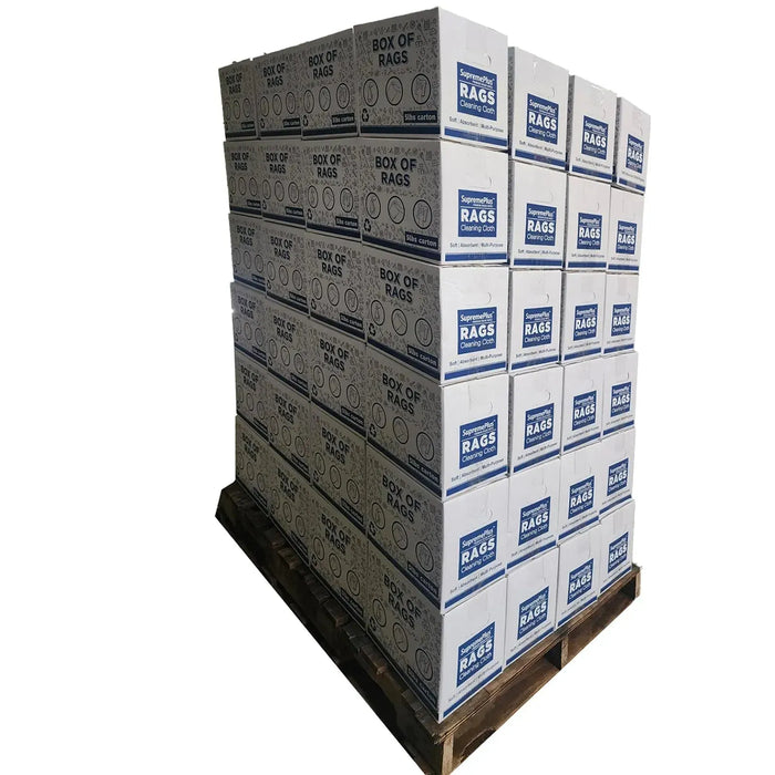 Bulk New Color Stripe Heavyweight Kitchen Towels - 600 lbs. Pallet - 120 x 5 lbs. Boxes - Wiping Hub