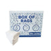 New Knitted Baby Diaper Rags - 5 lbs. Box - Wiping Hub