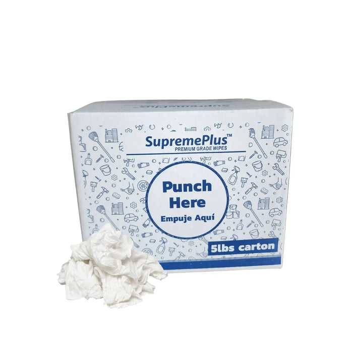 White Linen Mixed Material Rags - Wiping Hub