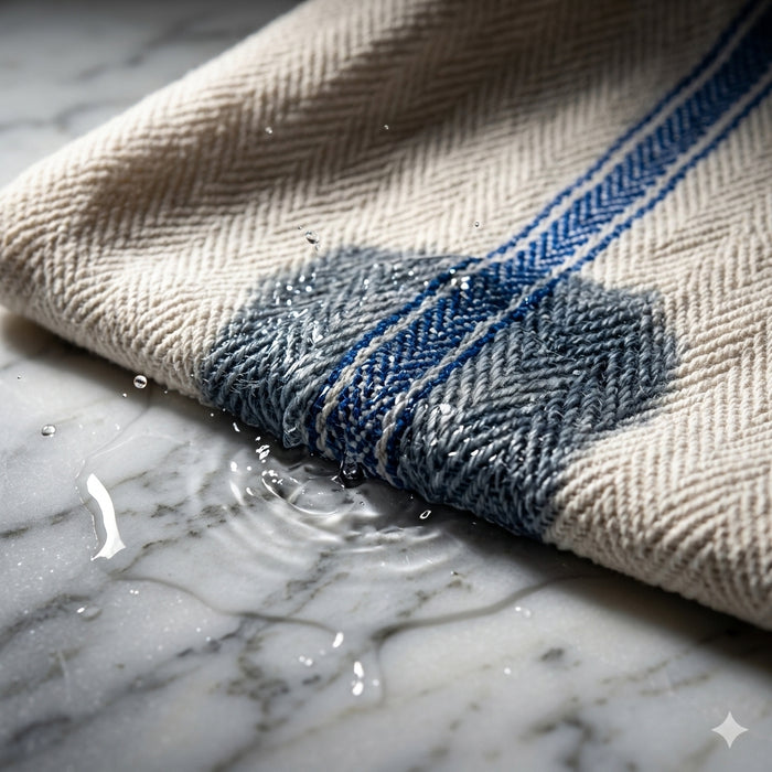 Herringbone White Kitchen Towels - 15" x 26"