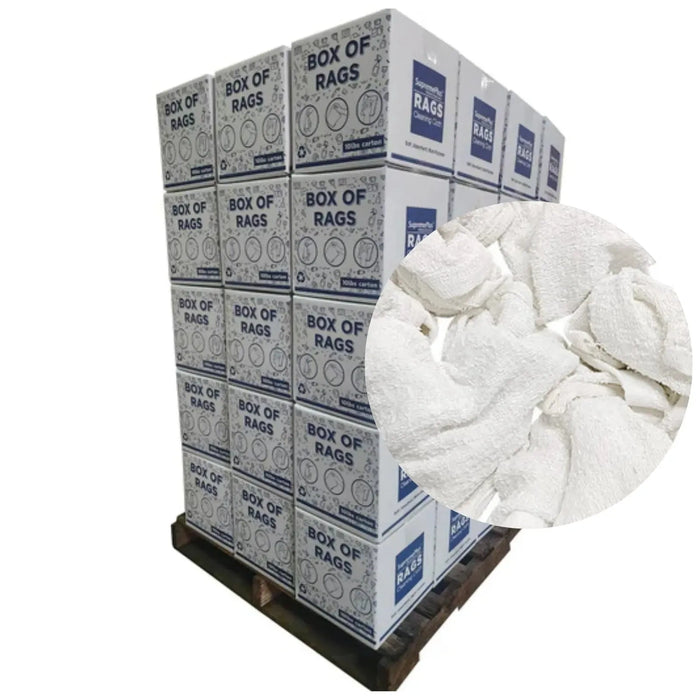 White Wash Cloth 12 x 12 - Wiping Hub