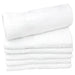 Economy White Bath Towels - 22" x 44" - Wiping Hub