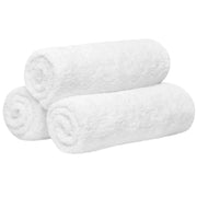 Economy White Bath Towels - 24" x 48" - Wiping Hub