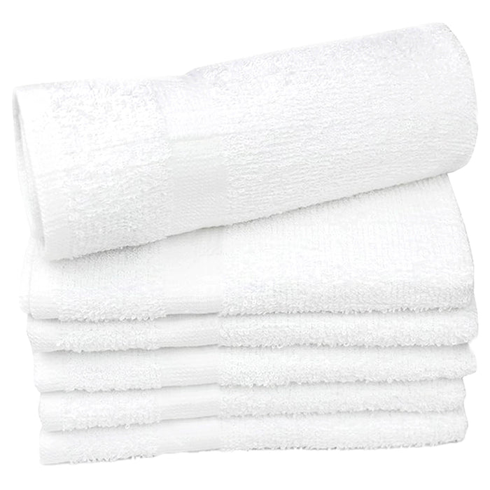 Economy White Terry Bath Towels 24x50