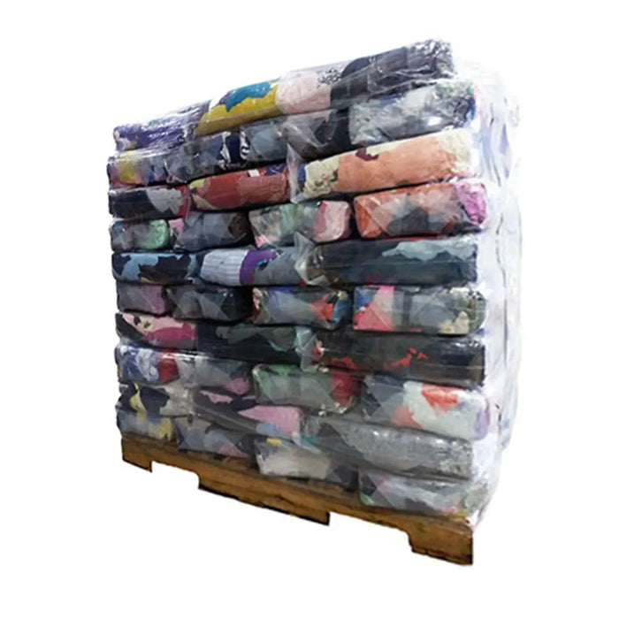 New Multi-Color Washed T-Shirt Rags - Wiping Hub