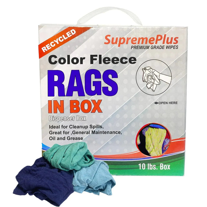 Color Sweatshirt Rags - Wiping Hub