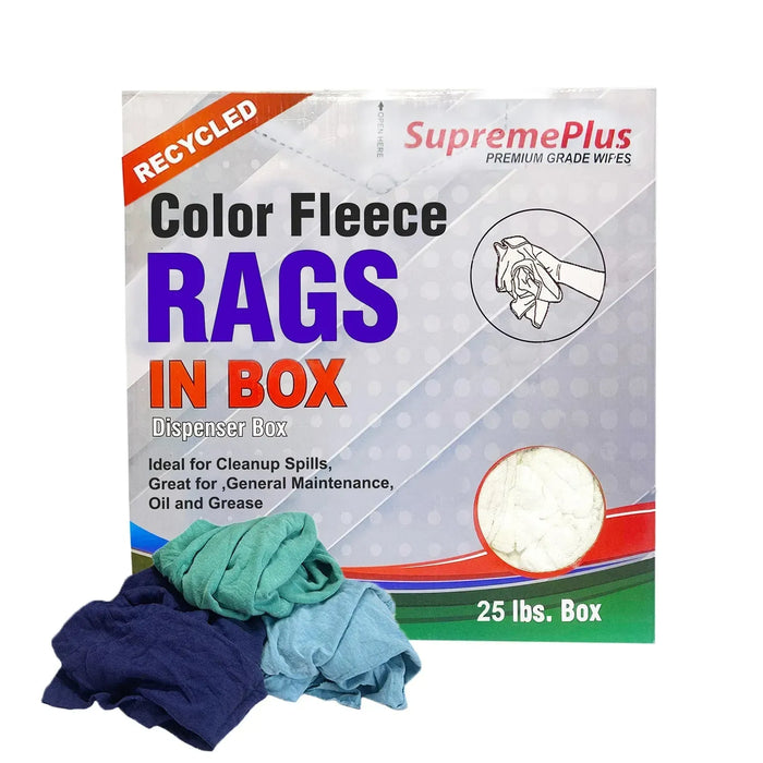 Color Sweatshirt Rags - Wiping Hub