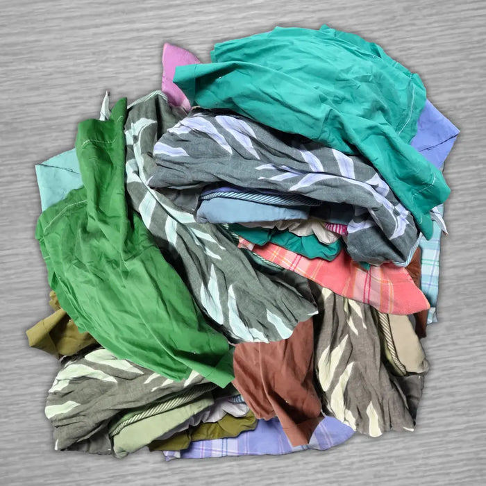 Then Linen Rag Recycled Color Linen Mixed Material Cleaning Rags 720 lbs. Pallet - 72 ...