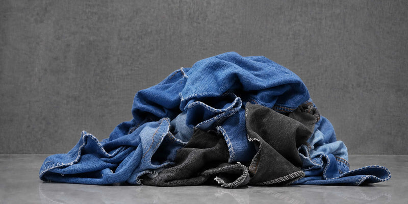 Denim Cleaning Rags | Recycled Heavy Duty Shop Rags