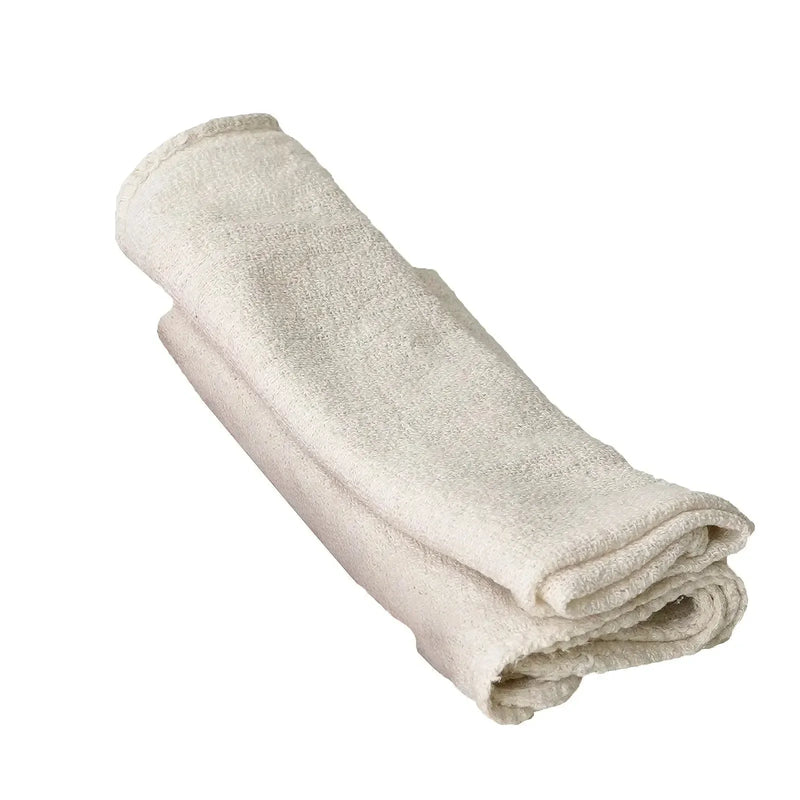 New White Shop Cleaning Towels - Wiping Hub