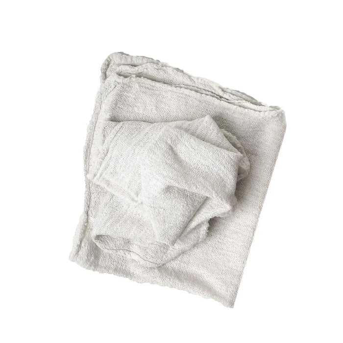 White Shop Towels - 13 x 14 Buy Bulk in Wholesale - Wiping Hub