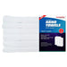 Economy White Hand Towels - 16" x 27" - Wiping Hub