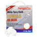 New White Terry Towel Rags - Wiping Hub