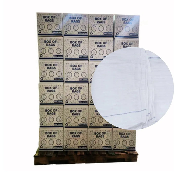 New Herringbone Kitchen Towels - 600 lbs. Pallet - 120 x 5 lbs. Boxes - Wiping Hub