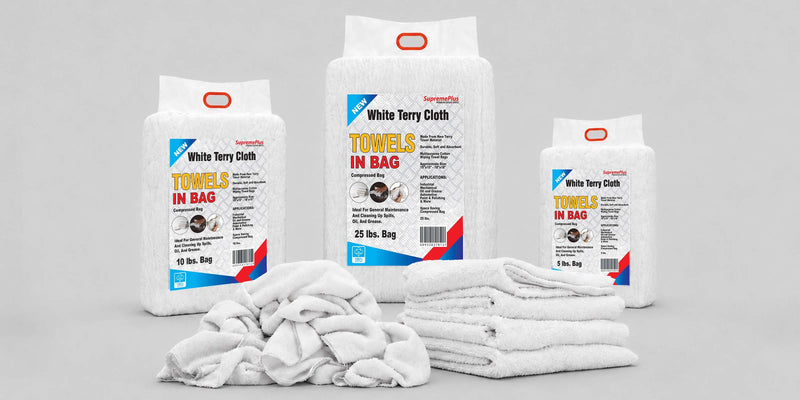White Terry Cloth Towels (New)