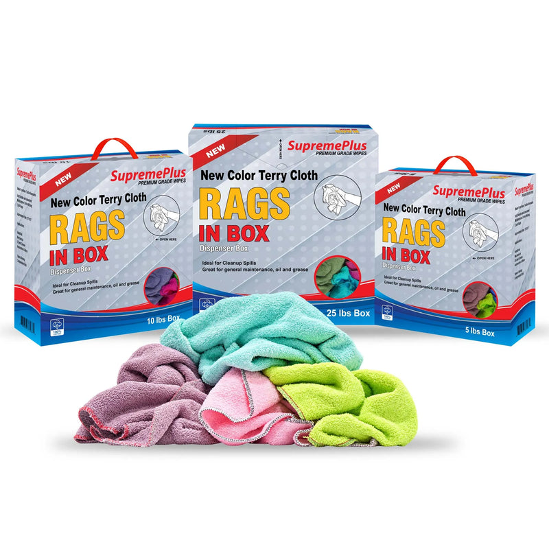 Color Cotton Terry Towel (New)