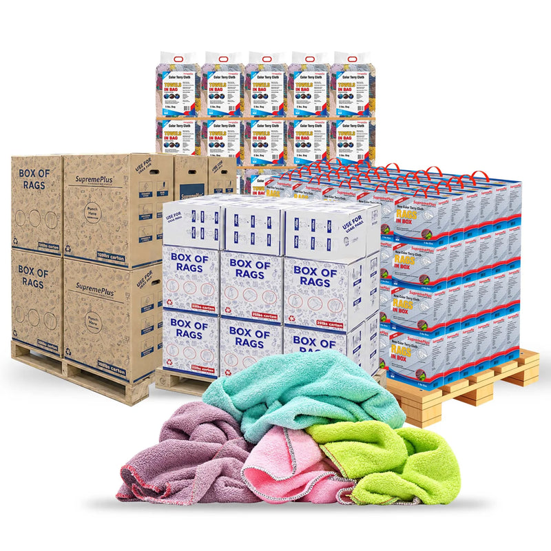 Color Cotton Terry Towel (New)