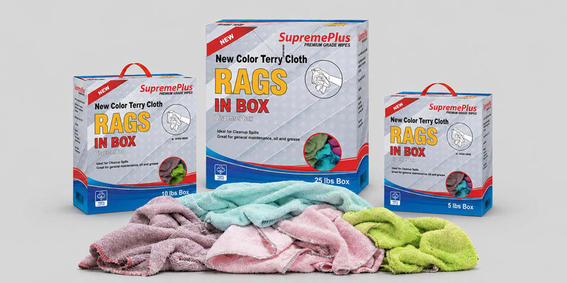 Color Cotton Terry Towel (New)