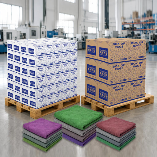 New-Colored-Heavy-Duty-Cotton-Rags-Box-Pallets