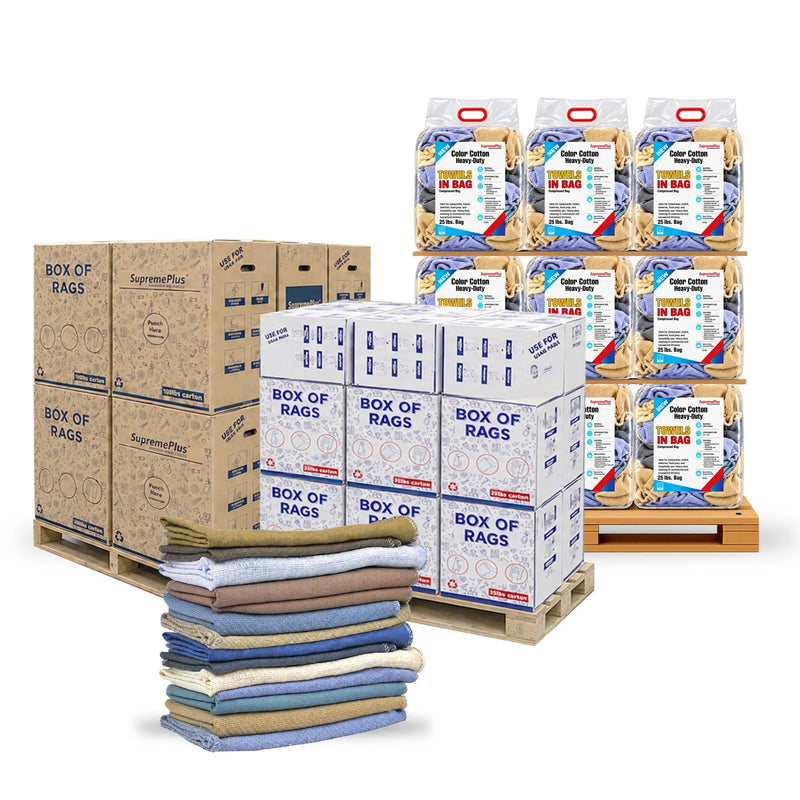 Color Cotton Cleaning Rags (Thermal Heavy-Duty Cloth New)