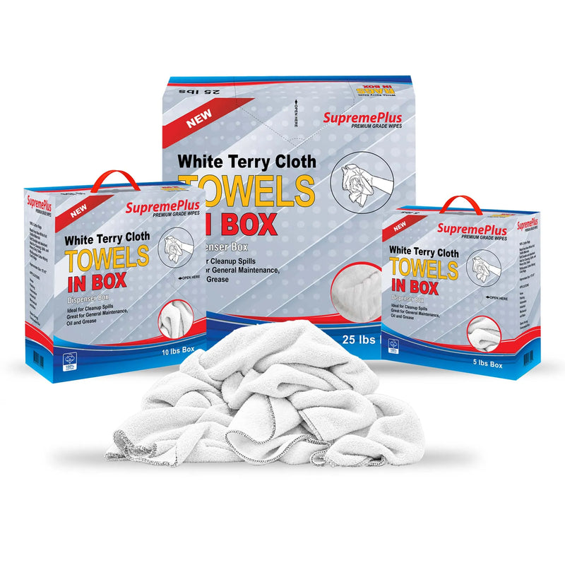 White Terry Cloth Towels (New)