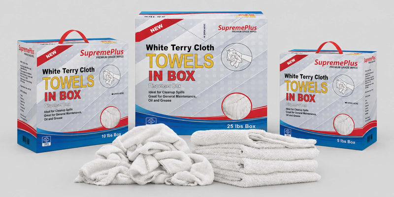 White Terry Cloth Towels (New)
