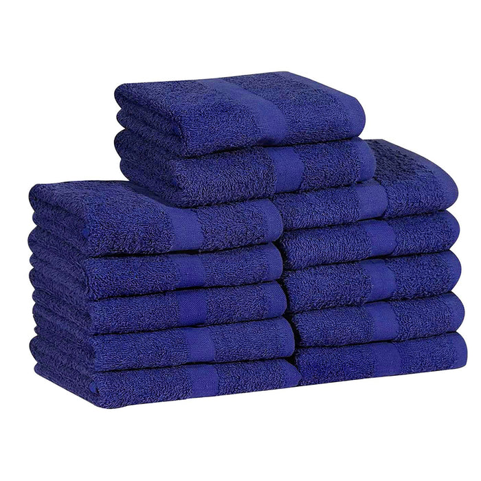 Premium Blue Bath Towels - 24" x 50"