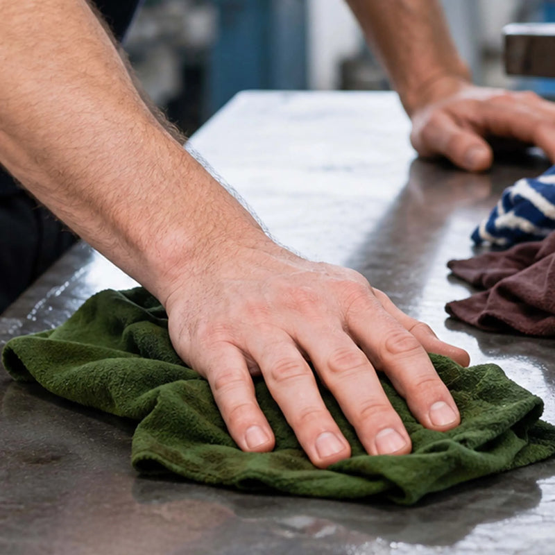 Color Cotton Sweatshirt Fleece Rags | Recycled Automotive Rags