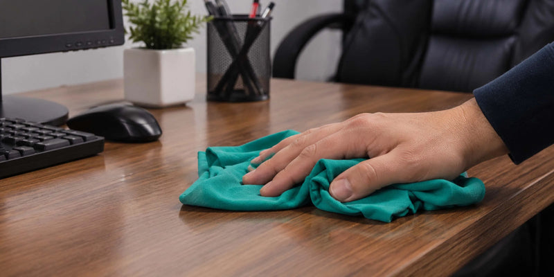 Reclaimed Green Huck Surgical Towels