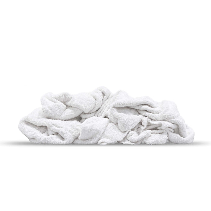 White Terry Towel | Recycled Cleaning Cloth Wholesale
