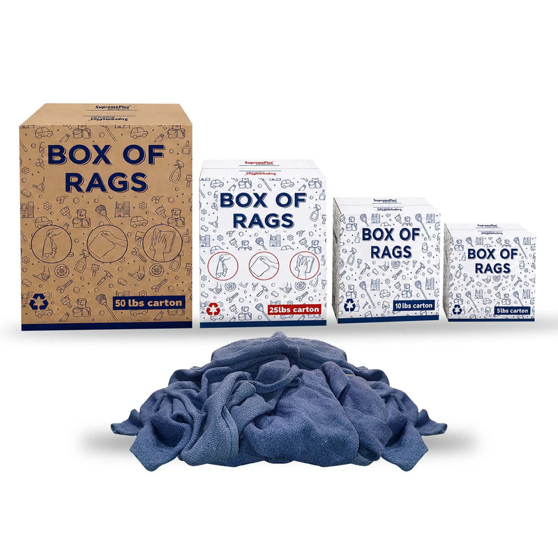 Reclaimed Blue Huck Surgical Towels