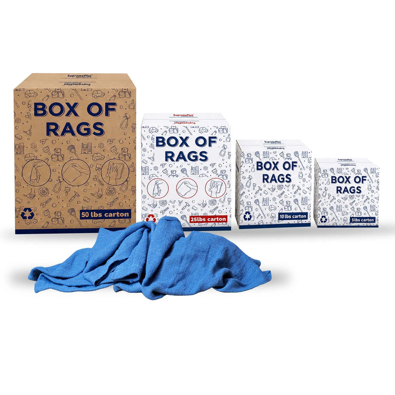 Reclaimed Blue Huck Surgical Towels