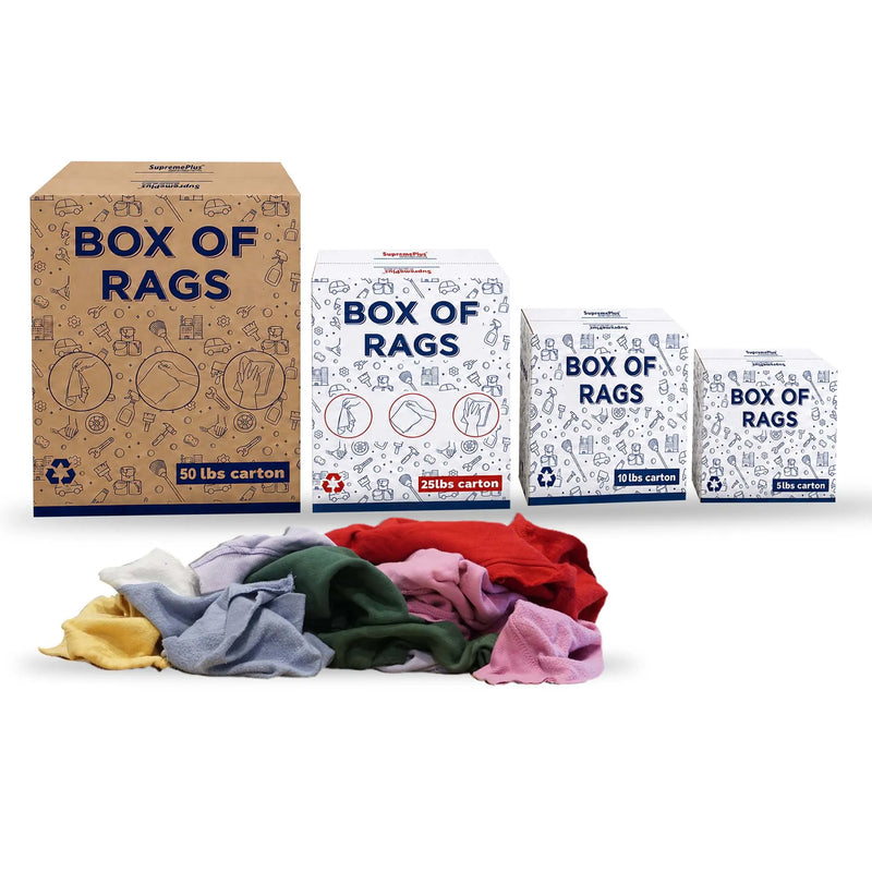 Color Cotton Sweatshirt Fleece Rags | Recycled Automotive Rags