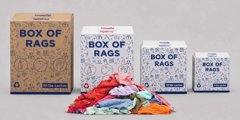 Recycled Color Cotton T-Shirt Rags | Wholesale Cleaning Rags