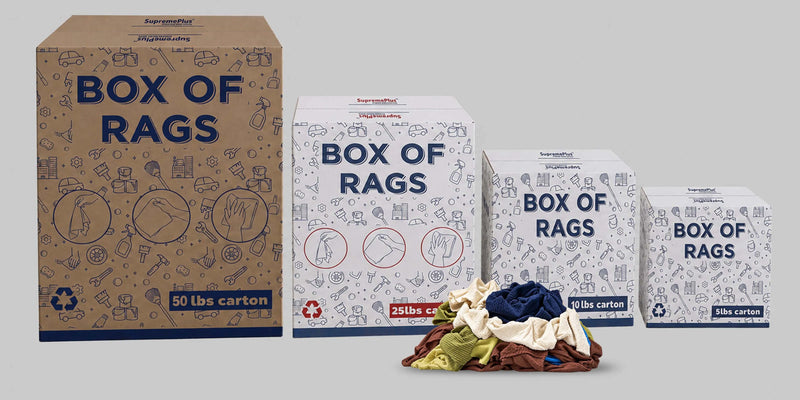 Wiping Cloth | Recycled Heavy Duty Corduroy Industrial Rags