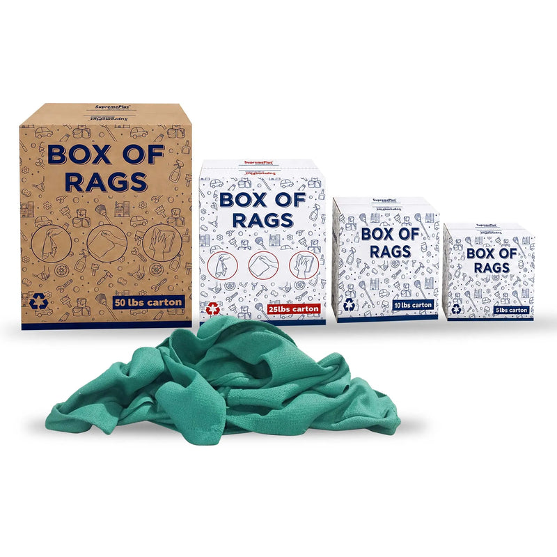 Reclaimed Green Huck Surgical Towels