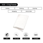 Cheese Cloth - 2 Square Yards - Bulk Buy - Wiping Hub