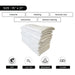 New Knitted Baby Diaper Rags - 5 lbs. Box - Wiping Hub