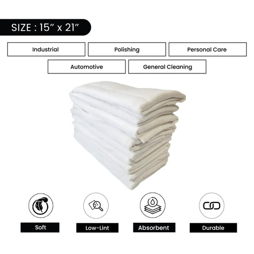 New Knitted Baby Diaper Rags – 960 lbs. Pallet – 96 x 10 lbs. Bags  - Wiping Hub