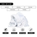 Bulk Medium Weight White T-Shirt Cleaning Rag - 600 lbs. Pallet - 12 x 50 lbs. Boxes - Wiping Hub