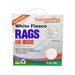 White Sweatshirt Rags - Wiping Hub