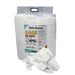 Recycled White Sheeting Cleaning Rags - 1000 lbs. Pallet - 40 x 25 lbs. Bags - Wiping Hub