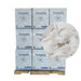 Recycled White Flannel (Polishing) Cleaning Rags - 675 lbs. Pallet - 27 x 25 lbs. Boxes - Wiping Hub