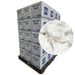 Recycled White Linen Mixed Material Cleaning Rags 720 lbs. Pallet - 72 x 10 lbs. Boxes - Wiping Hub