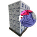 Recycled Color Linen Mixed Material Cleaning Rags 720 lbs. Pallet - 72 x 10 lbs. Boxes - Wiping Hub