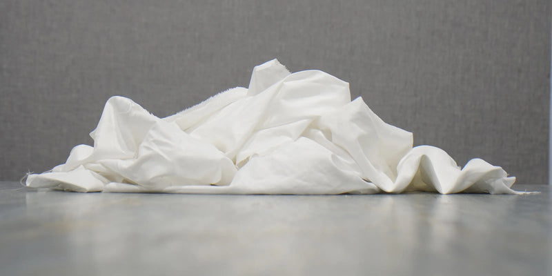 White Cotton Sheeting Rags | Recycled Cleaning Cloth
