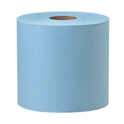 Jumbo Lint Free Paper Wipes 800 - Blue - Wiping Hub